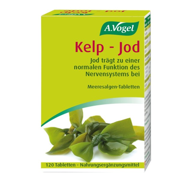 A.Vogel Kelp-Jod Φυτικό Συμπλήρωμα Διατροφής με Θαλάσσια Φύκη για την Απώλεια Βάρους 120 Ταμπλέτες