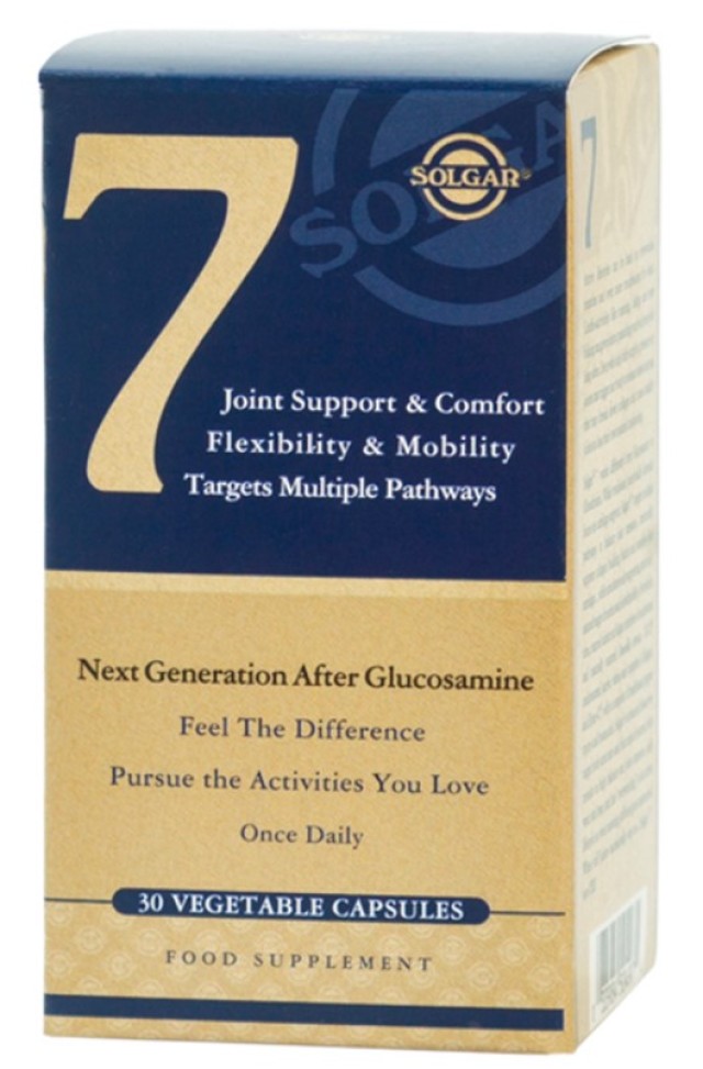 Solgar No7 Συμπλήρωμα Διατροφής για τις Αρθρώσεις 30 Φυτικές Κάψουλες