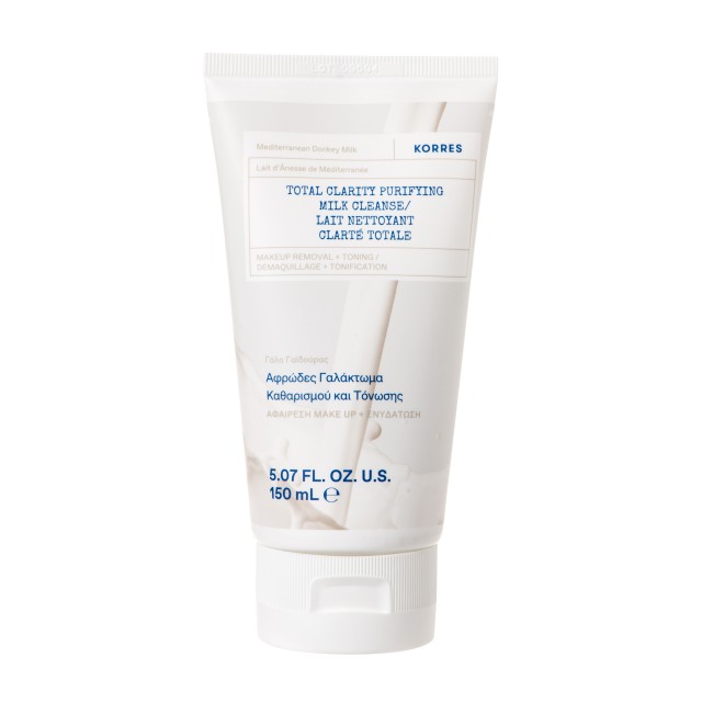 Korres Αφρώδες Γαλάκτωμα Καθαρισμού & Τόνωσης με Γάλα Γαϊδούρας 150ml