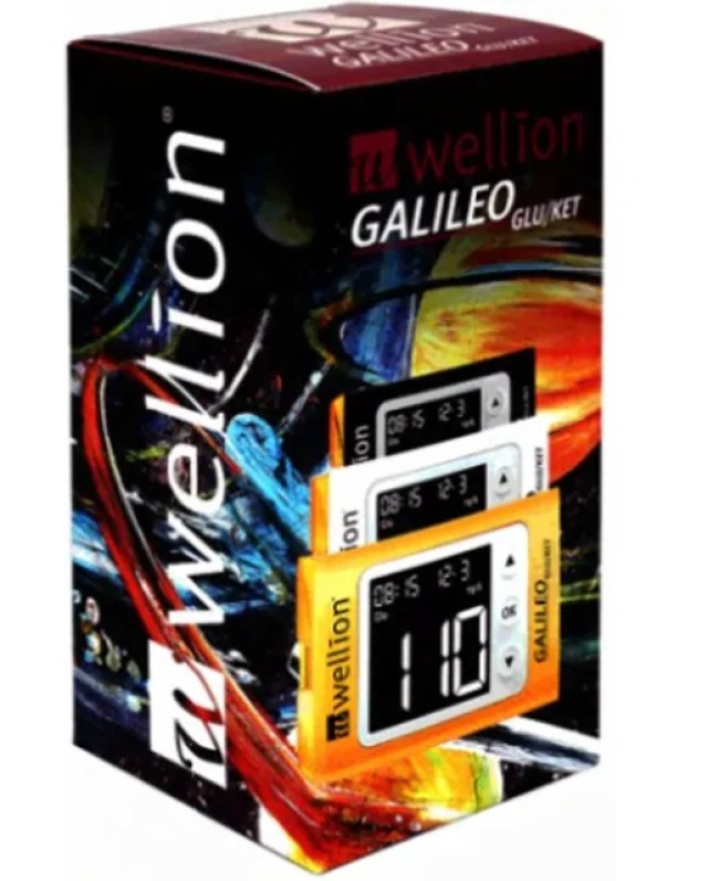 Wellion Galileo Glu / Ket Μέτρηση Γλυκόζης & Κετόνης με μία Μόνο Συσκε … Wellion Galileo Glu / Ket Μέτρηση Γλυκόζης & Κετόνης με μία Μόνο Συσκε …