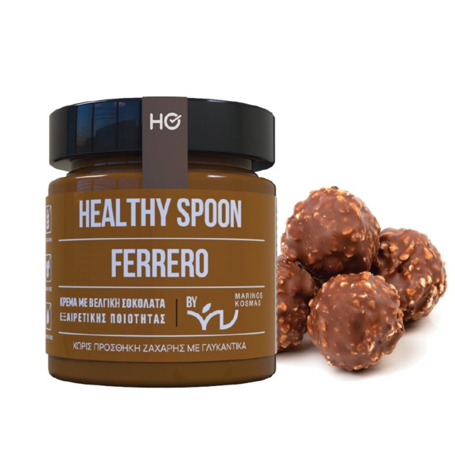 Healthy Spoon Γλυκιά Κρέμα με Γεύση Ferrero Χωρίς Ζάχαρη & Γλουτένη 20 …