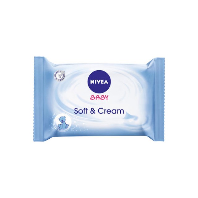 Nivea Baby Soft & Cream Μωρομάντηλα 20 Τεμάχια