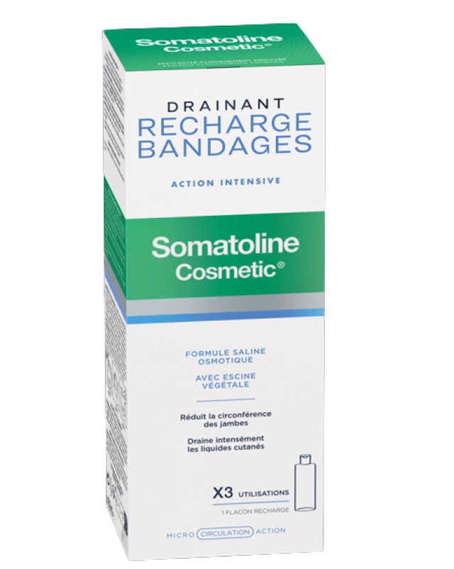 Somatoline Cosmetic Διάλυμα Επαναπλήρωσης για Επιδέσμους Αποσυμφόρησης …