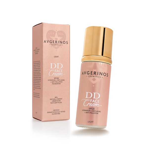 Avgerinos Cosmetics DD SPF20 Light Κρέμα Προσώπου με Χρώμα για Τέλεια …