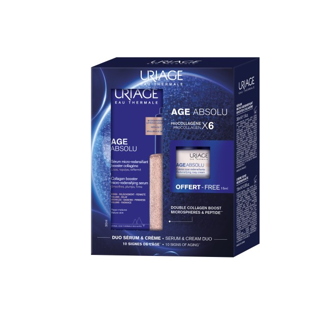 Uriage PROMO Age Absolu Collagen Booster Micro-Redensifying Serum Ολισ …