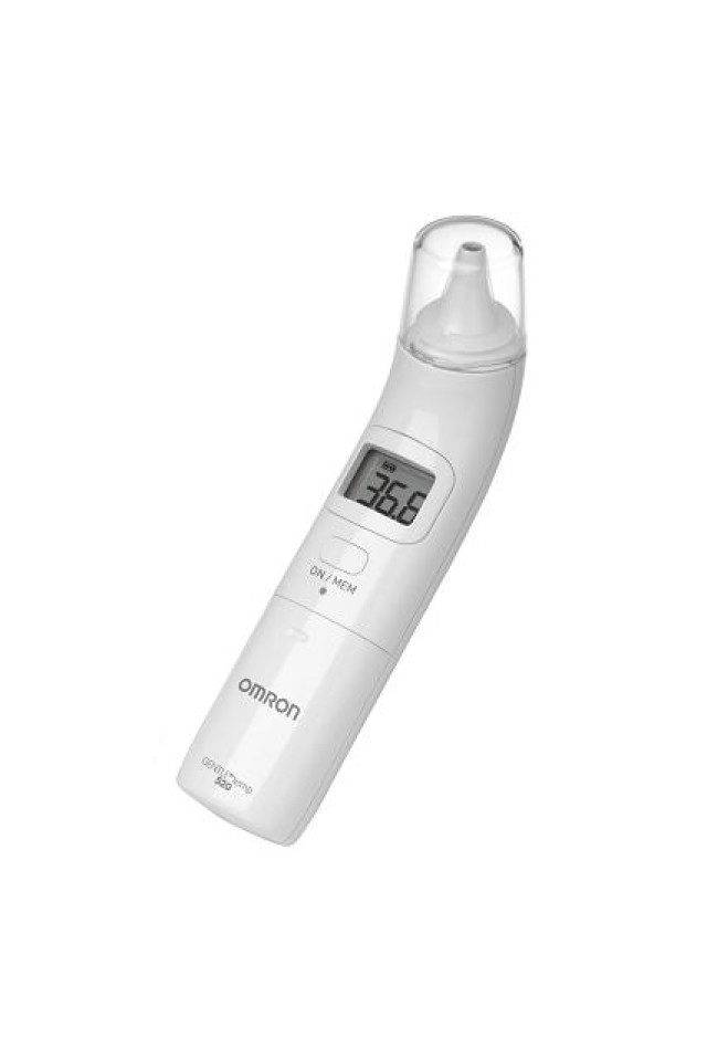 Omron GT-520 Ψηφιακό Θερμόμετρο Αυτιού Λευκό Κατάλληλο για Μωρά 1 Τεμάχιο