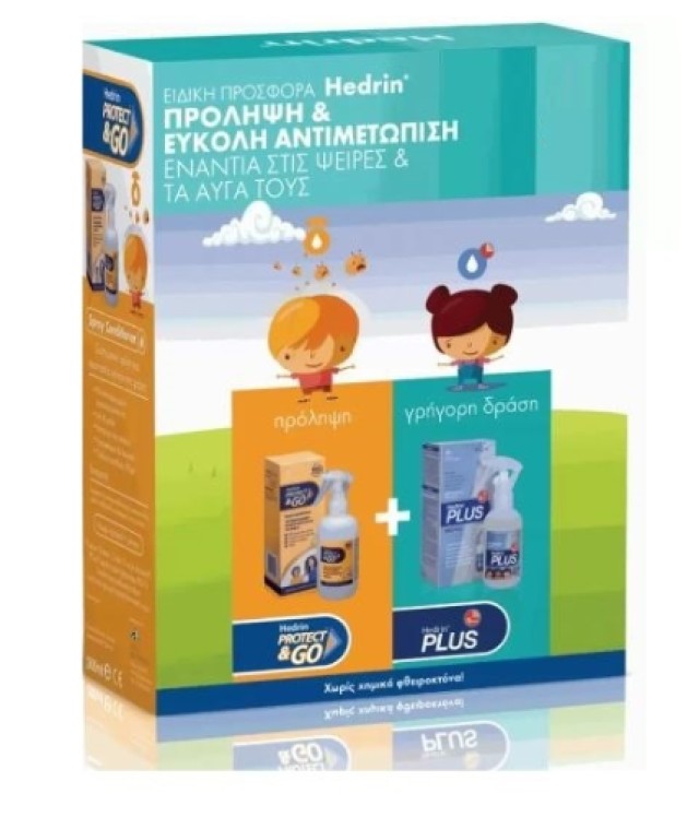 Hedrin PROMO Protect & Go Προληπτική Αντιφθειρική Λοσιόν από 6m+ 200ml …