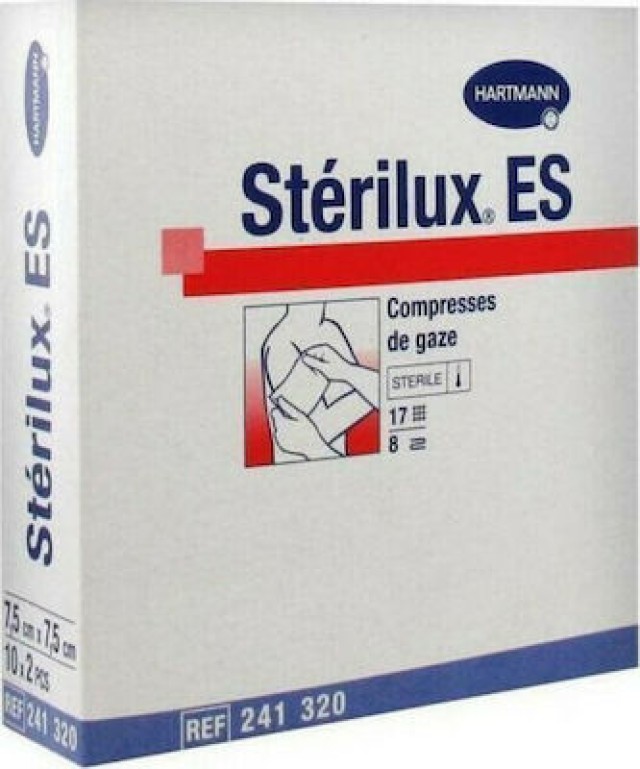 Hartmann Sterilux Αποστειρωμένες Γάζες 38x36cm 10 Τεμάχια