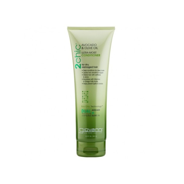 Giovanni 2chic Ultra Moist Conditioner Μαλακτική Κρέμα Μαλλιών με Αβοκ … Giovanni 2chic Ultra Moist Conditioner Μαλακτική Κρέμα Μαλλιών με Αβοκ …
