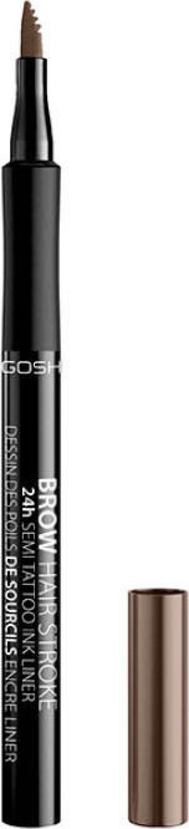 Gosh Brow Hair Stroke 24H Semi Tattoo Ink Pen 002 Grey Brown Μολύβι Φρ … Gosh Brow Hair Stroke 24H Semi Tattoo Ink Pen 002 Grey Brown Μολύβι Φρ …