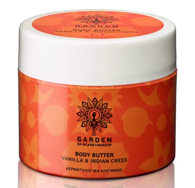 Garden Body Butter Vanilla & Indian Cress Ενυδατικό Βούτυρο Σώματος με …