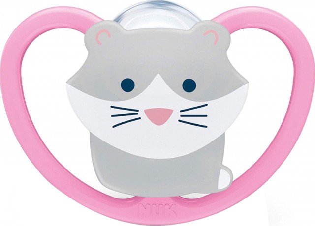 Nuk Space Πιπίλα Σιλικόνης για 0-6m+ [10.730.331] 1 Τεμάχιο