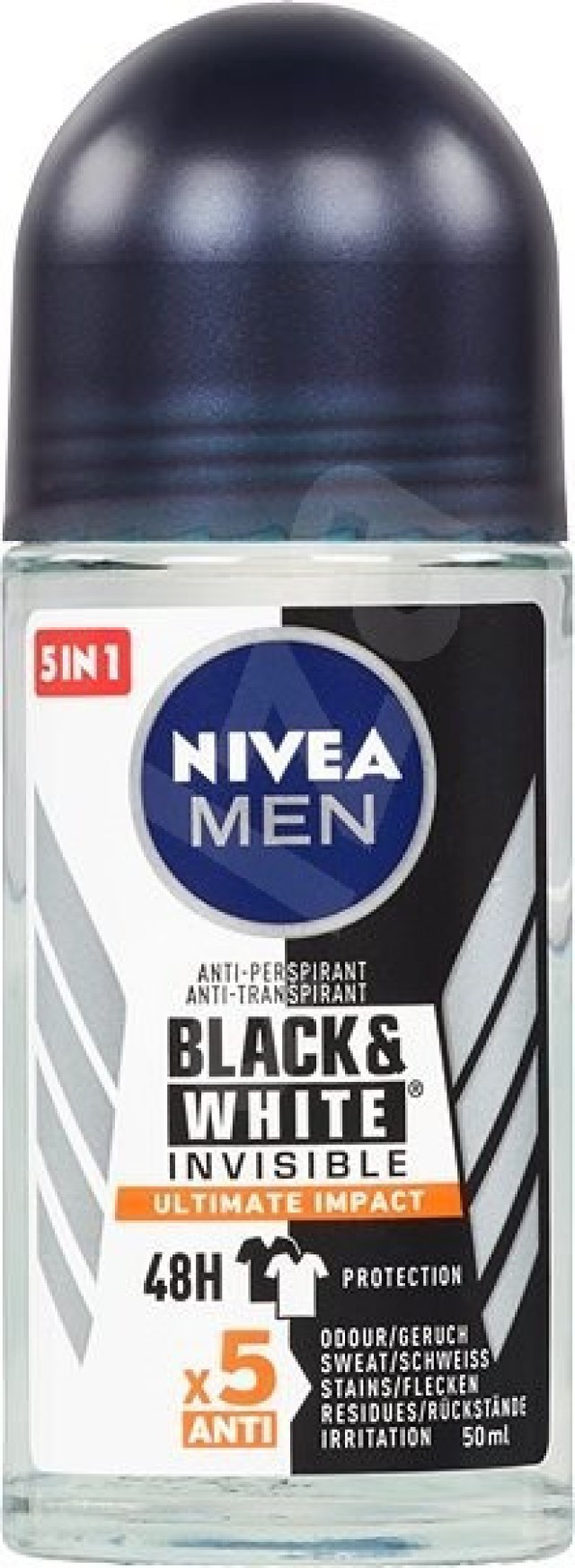 Nivea Men Black & White Invisible Ultimate Impact Ανδρικό Αποσμητικό R …