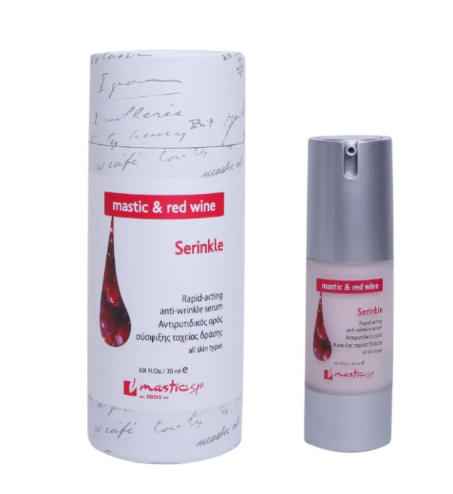 Mastic Spa Serinkle Anti Wrinkle Serum Ορός Προσώπου Σύσφιξης με Μαστίχα Χίου & Κόκκινο Κρασί 30ml