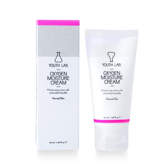 Youth Lab Oxygen Moisture Cream Normal Skin Ενυδατική Κρέμα Προσώπου με Αντιοξειδωτικές Ιδιότητες για Κανονικές Επιδερμίδες 50ml