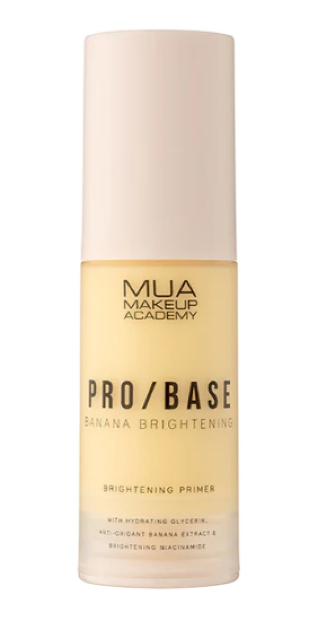 MUA Pro Base Banana Brightening Primer Προσώπου για Λάμψη 30ml
