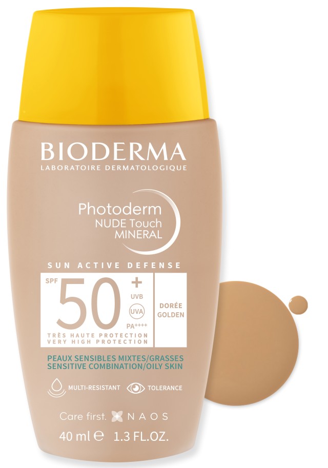 Bioderma Photoderm Nude Touch Mineral SPF50+ Doree Αντηλιακό Προσώπου &hellip;