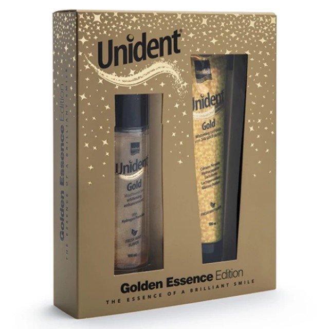ΙnterMed Unident PROMO Golden Essence Edition Gold Mouthwash Στοματικό &hellip;