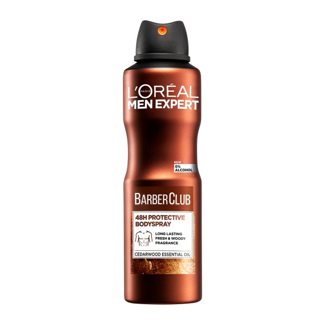 Loreal Paris Men Expert Barber Club Αποσμητικό Spray Σώματος με 48ωρη &hellip;