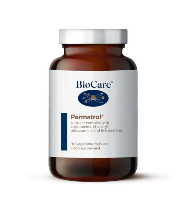 BioCare Permatrol για τη Διατήρηση της Εντερικής Υγείας 90 Φυτικές Κάψ &hellip;