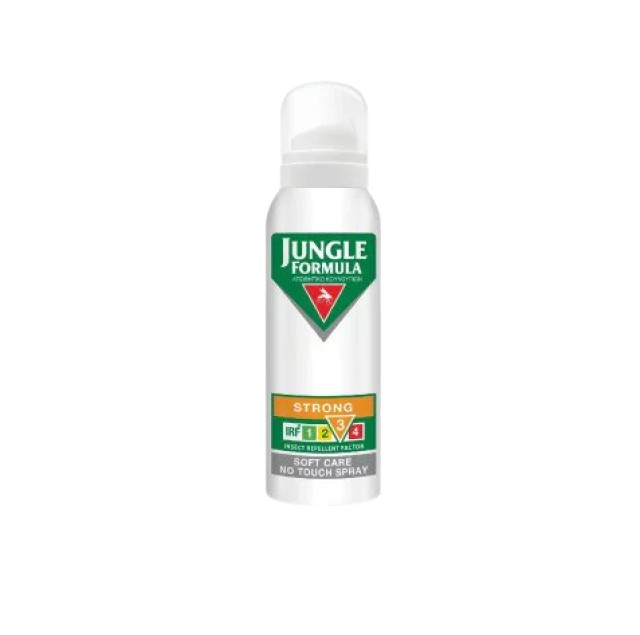 Jungle Formula Strong Soft Care No Touch Αντικουνουπικό Spray No3 125ml