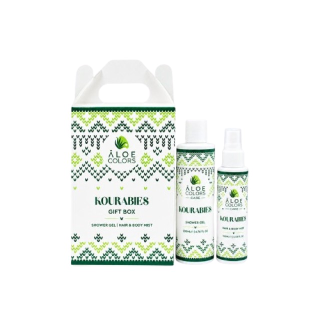 Aloe Colors Xmas Gift Box Kourabies Shower Gel Αφρόλουτρο 200ml & … Aloe Colors Xmas Gift Box Kourabies Shower Gel Αφρόλουτρο 200ml & …