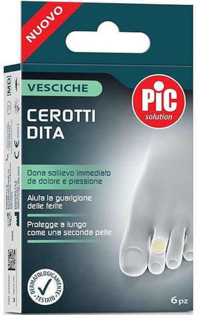 Pic Solution Cerotti Dita Επιθέματα για Φουσκάλες 6 Τεμάχια