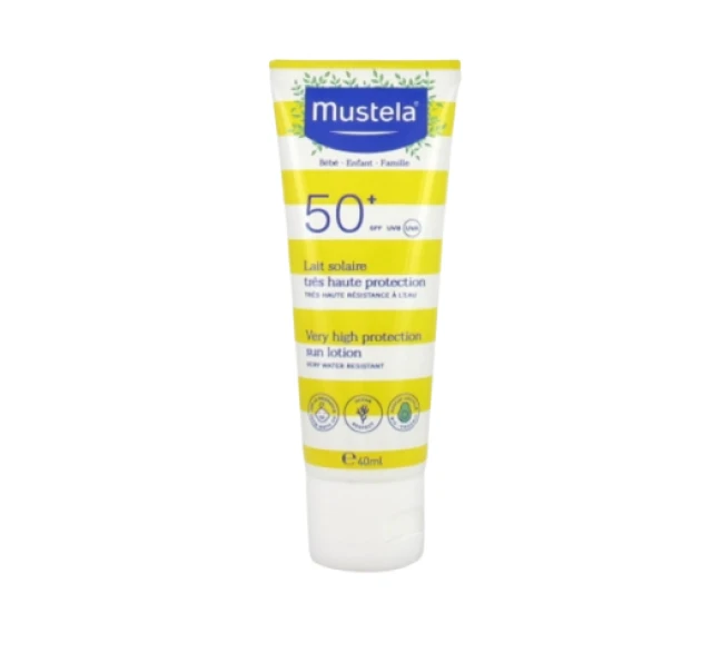 Mustela Very High Protection Sun Lotion SPF50 + Baby, Children, Family… Mustela Very High Protection Sun Lotion SPF50 + Baby, Children, Family…