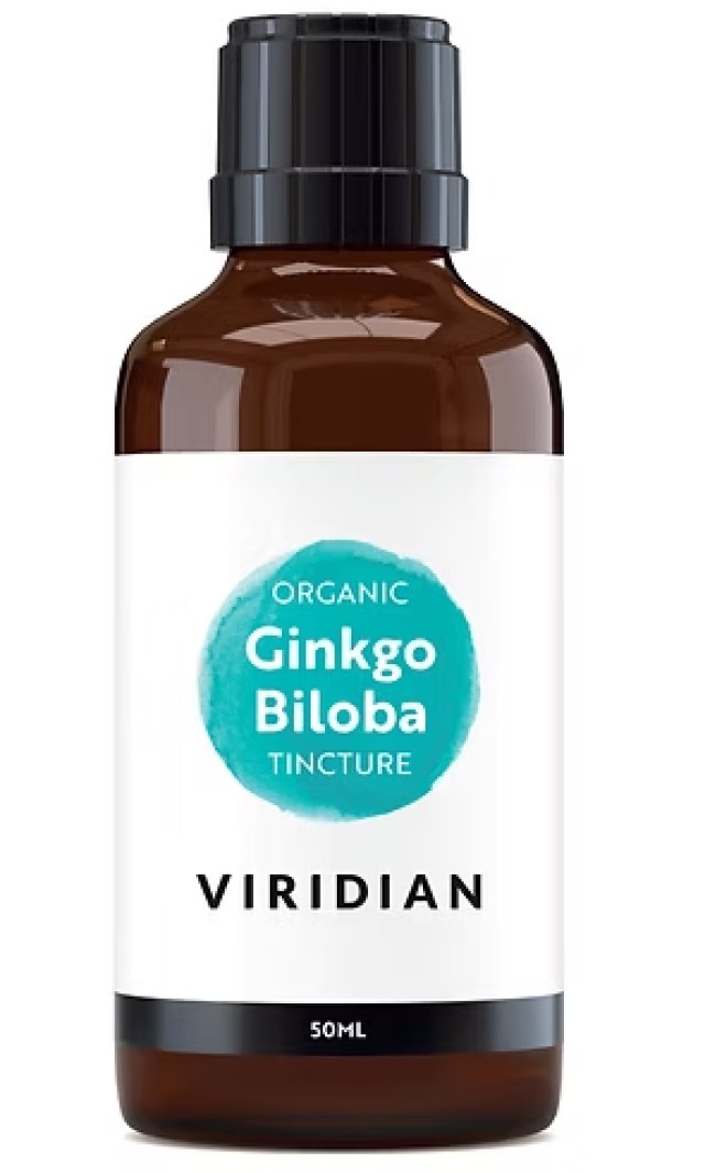 Viridian Organic Ginkgo Biloba Tincture για την Σωστή Λειτουργία του Κ …