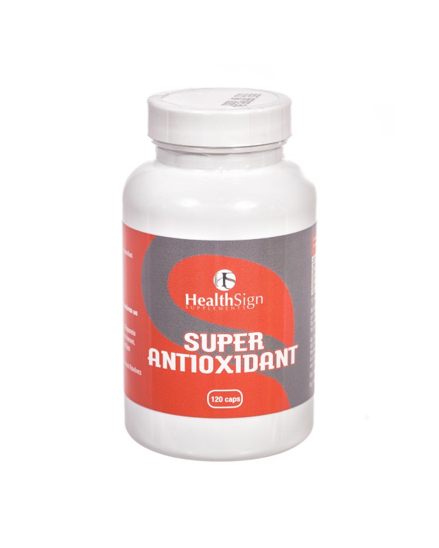Health Sign Super Antioxidant Συμπλήρωμα Διατροφής Αντιοξειδωτικών 120 Κάψουλες