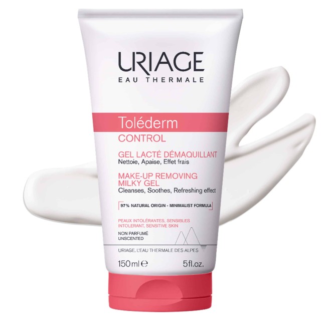 Uriage Toléderm Control Make up Removing Milky Gel Γαλάκτωμα Ντεμακιγι …