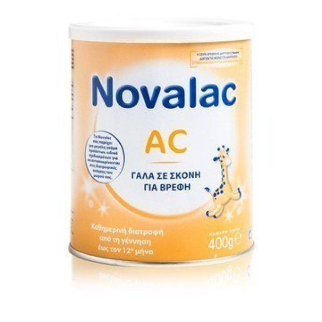 Vianex Novalac AC Γάλα για Βρέφη Κατά των Κολικών έως τον 12ο Μήνα 400gr