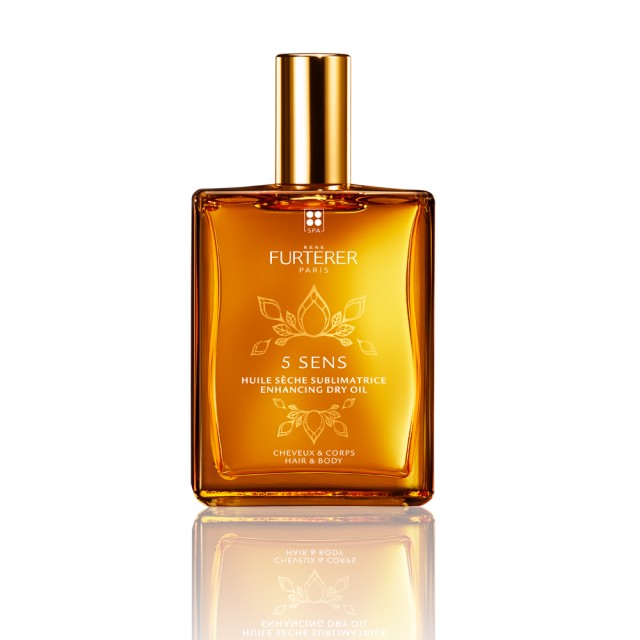 René Furterer 5 Sens Ξηρό Έλαιο Λάμψης για Μαλλιά και Σώμα 100ml
