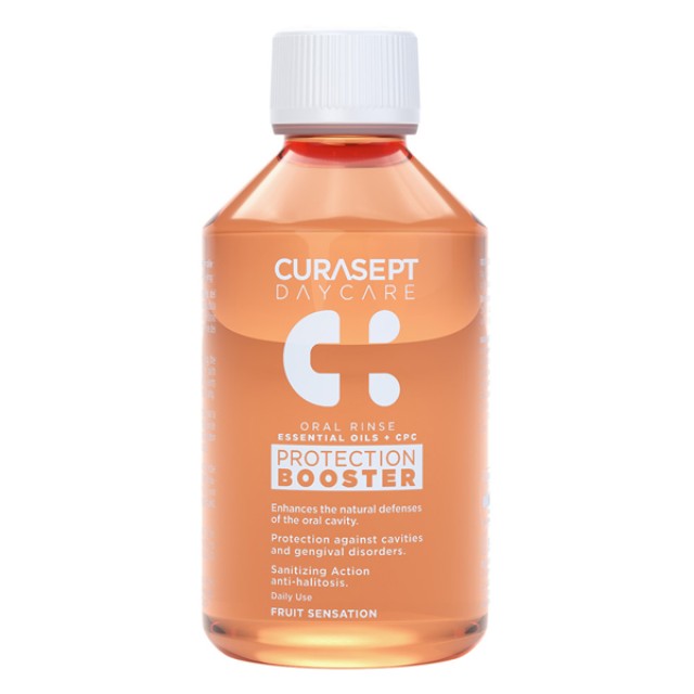 Curasept Daycare Protection Booster Fruit Sensation Καθημερινό Στοματι … Curasept Daycare Protection Booster Fruit Sensation Καθημερινό Στοματι …