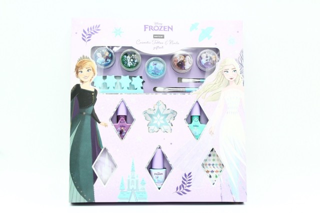 Disney PROMO Frozen Σετ Δώρου Tattoo & Nails Wonderland 13 Τεμάχια
