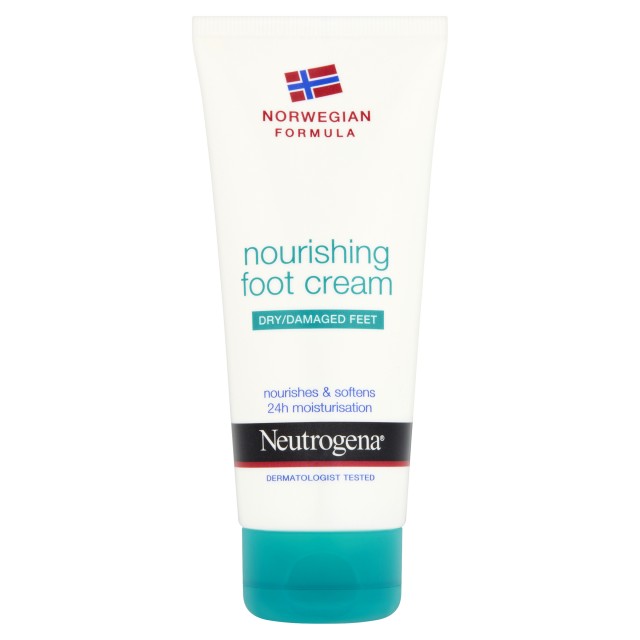 Neutrogena® Nourishing Foot Cream Κρέμα Ποδιών Για Ξηρό Και Ταλαιπωρημένο Δέρμα 100ml