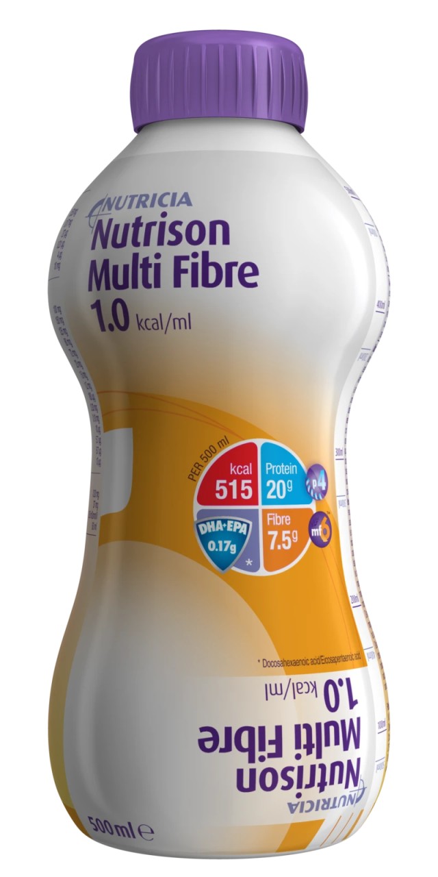 Nutricia Nutrison Multi Fiber 1.0 Kcal/ml Πλήρες Θρεπτικό Σκεύασμα, γι &hellip;