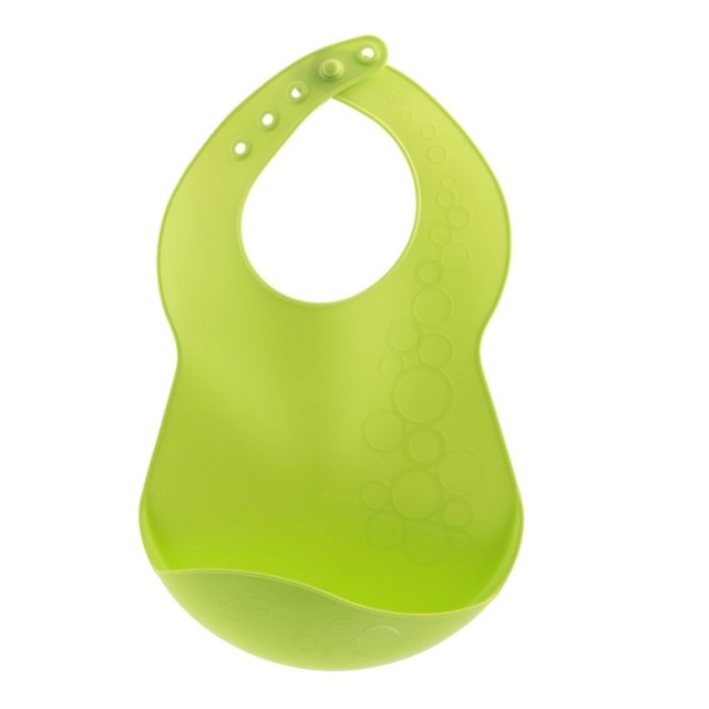 Chicco Easy Flex Bib Σαλιάρα Σιλικόνης για τα Ψίχουλα για 6m+ Χρώματος …
