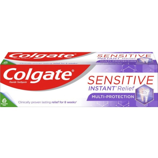 Colgate Sensitive Instant Relief Multi Protection Οδοντόκρεμα για Ευαίσθητα Δόντια 75ml