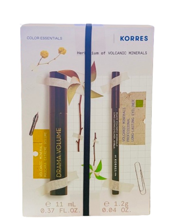 Korres PROMO Drama Volume No01 Black Mascara Extreme Volume για Μέγιστ &hellip;