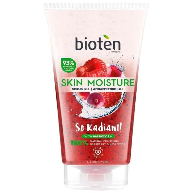 Bioten Skin Moisture Red Berries Scrub Προσώπου για Κανονικές - Μικτές …