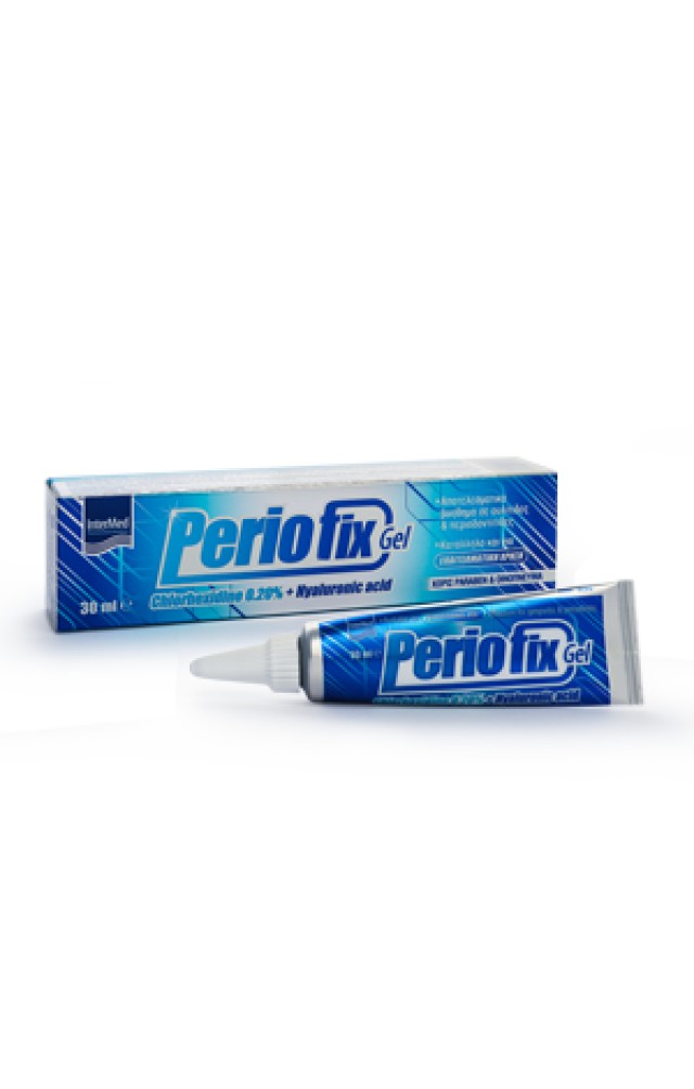 Intermed Periofix 0.20% Gel Αντισηπτική Στοματική Γέλη, 30ml Intermed Periofix 0.20% Gel Αντισηπτική Στοματική Γέλη, 30ml