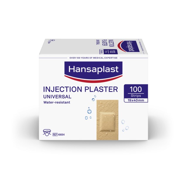 Hansaplast Universal Injection Plaster 19 x 40mm Αυτοκόλλητα Επιθέματα …
