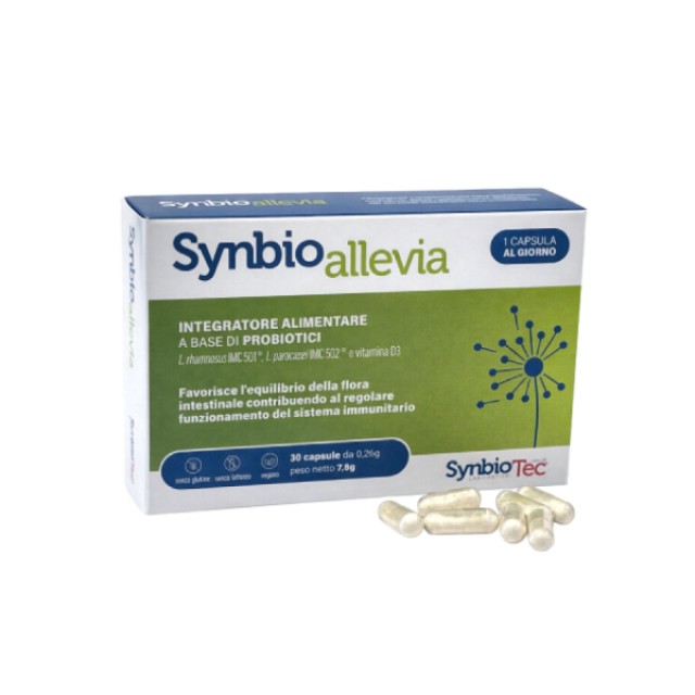 Synbio Allevia Συμπλήρωμα διατροφής με ζωντανά βακτήρια και βιταμίνη D … Synbio Allevia Συμπλήρωμα διατροφής με ζωντανά βακτήρια και βιταμίνη D …