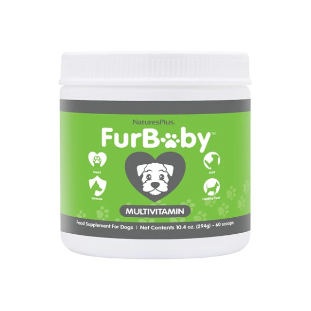 Natures Plus FurBaby Multivitamin Πολυβιταμίνες Σκύλου σε Σκόνη 294gr
