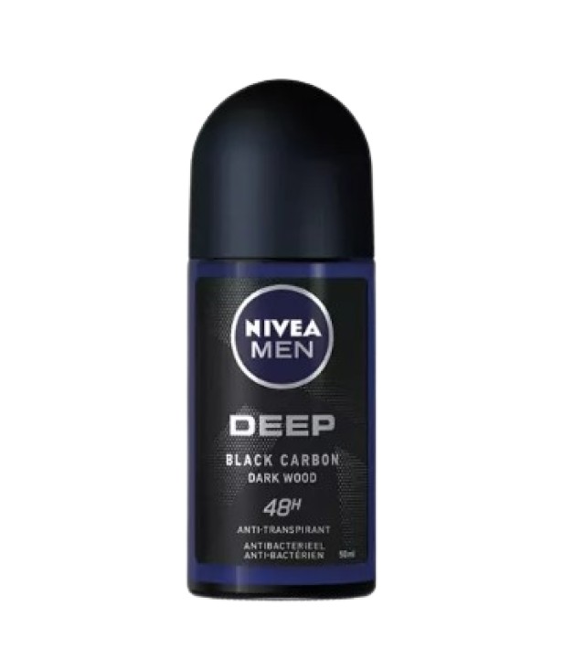 Nivea Men Dark Wood Ανδρικό Αποσμητικό Roll on 48ωρης Προστασίας 50ml