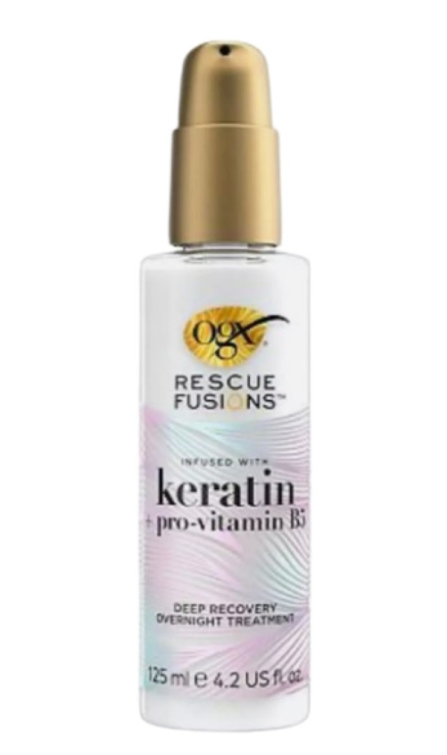 OGX Rescue Fusions Deep Recovery Overnight Hair Treatment Θεραπεία Μαλ …