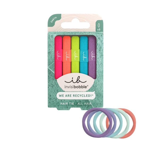 Invisibobble Ecotie Hair Tie Neon Glow Λαστιχάκια Μαλλιών Αποχρώσεις N …