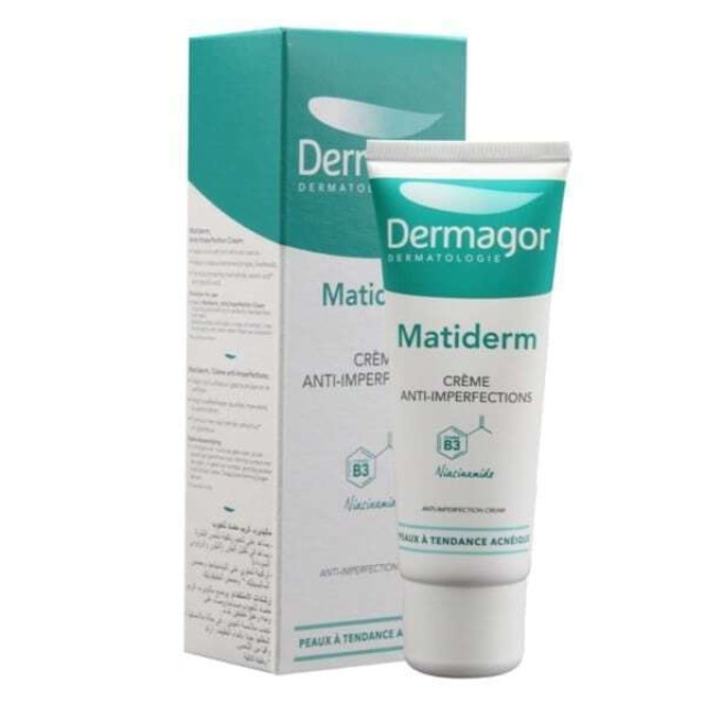Dermagor Matiderm Crème Anti-imperfections Κρέμα για Διόρθωση των Ατελειών για Μικτές, Λιπαρές, Ακνεϊκές Επιδερμίδες 40ml