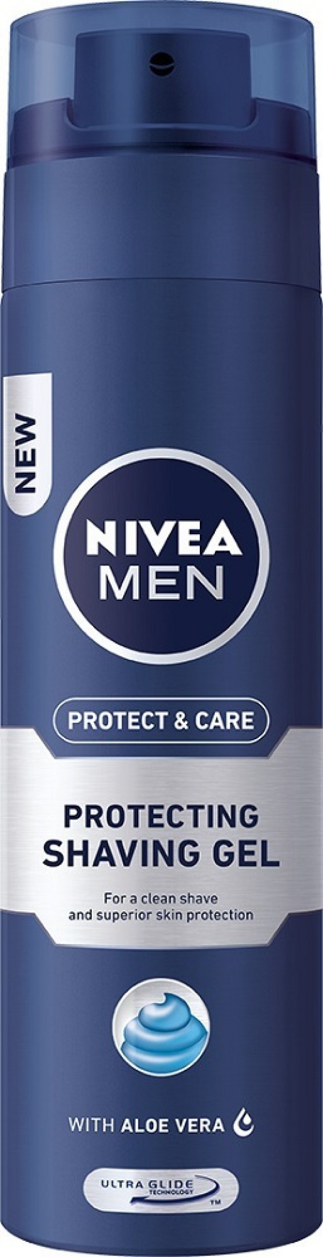 Nivea Men Protect & Care Shaving Ανδρικό Gel Ξυρίσματος 200ml